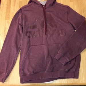 Adidas maroon hoodie